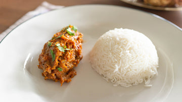 Baingan Ka Bahrta – Indische geräucherte Aubergine